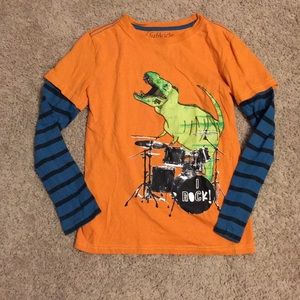 Boys long sleeve T-shirt w/ T-Rex